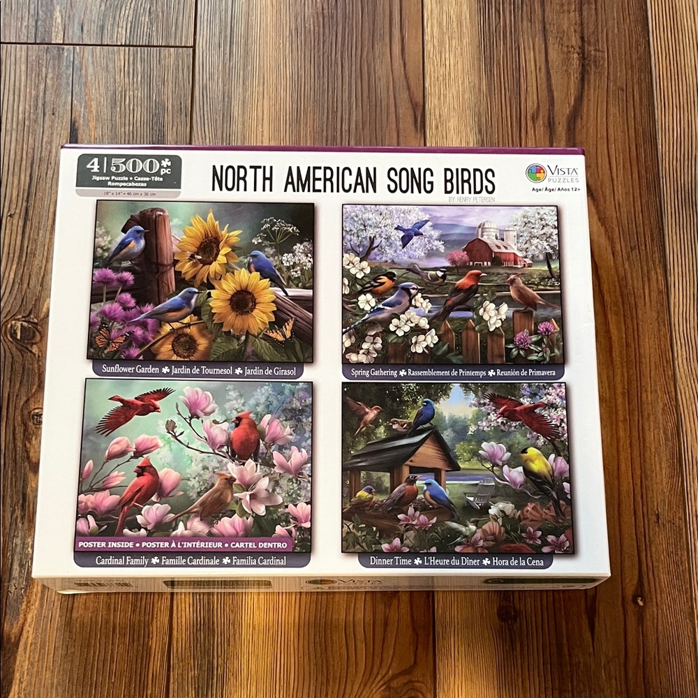 North American Songbirds Puzzle Collection